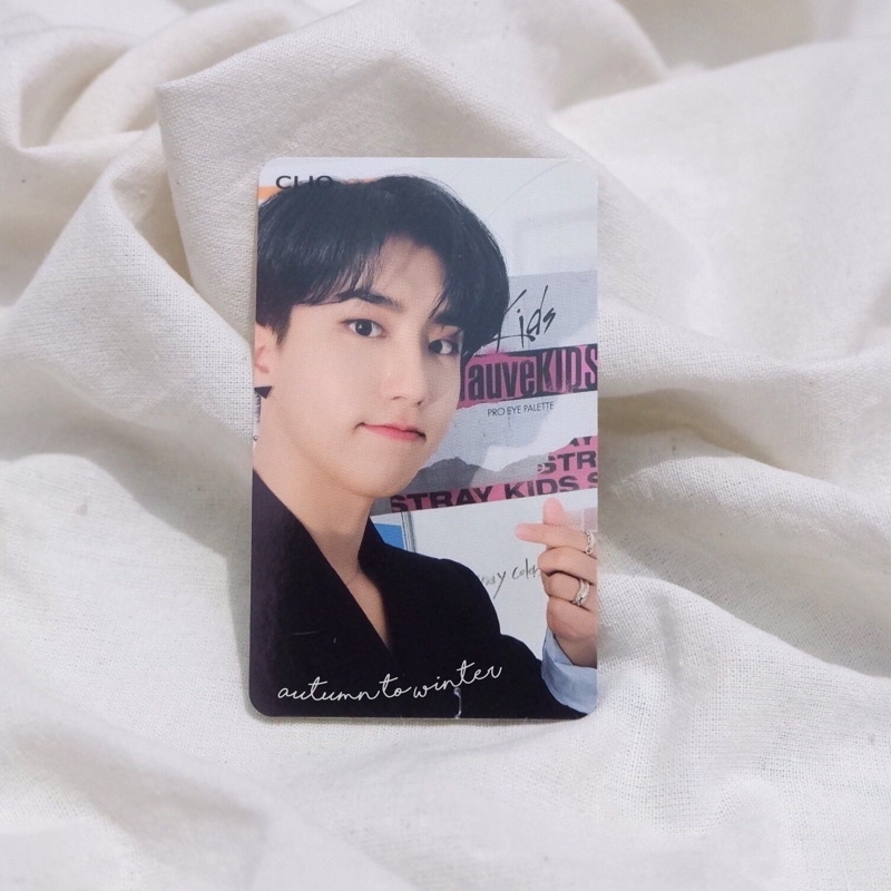 [ READY STOCK ] STRAY KIDS HAN JISUNG • CLIO OFFICE LOOK PHOTOCARD