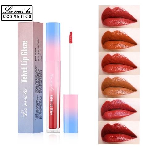 LM 1011-Lameila Lipstick Lip Glaze Velvet Lasting Moisturizing Liquid Lipstick Waterproof Moisturizing