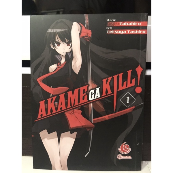 KOMIK SET “ AKAME ga KILL “ Vol 1-5