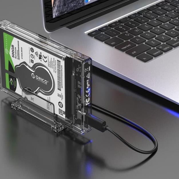 ✩ ORICO Transparent Series 2.5 inch 10Gbps Hard Drive Enclosure - 2159C3 ❃
