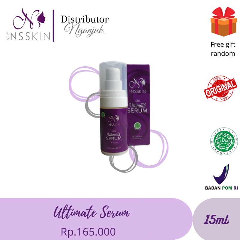 (FREE GIFT BISA COD) SERUM ULTIMATE NS SKINCARE NEW NSSKIN SERUM FLEK BEST SELLER