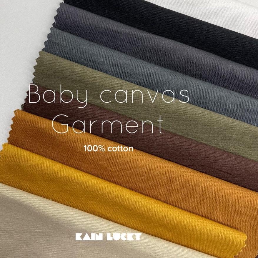 향 Kain Baby Canvas Kain Polos Canvas Polos