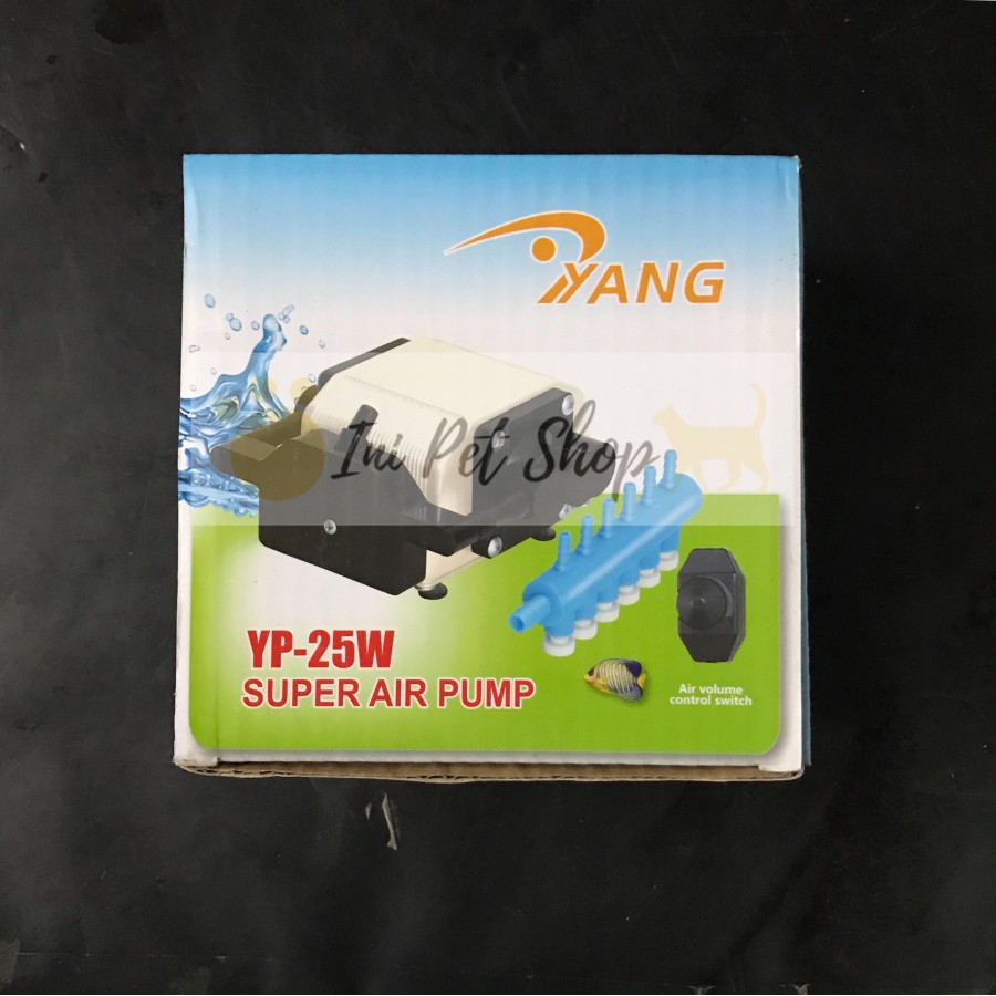 Yang Super Air Pump YP-25W YP 25W | Aerator Besar