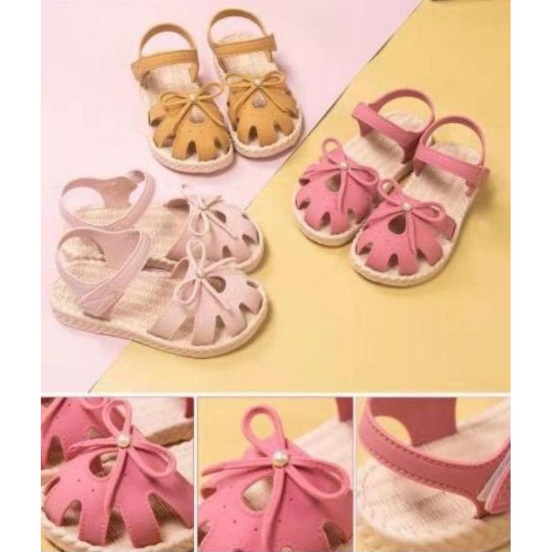 Medan Termurah KD044 Size 21-36 Sandal anak cantik Sendal bertali import