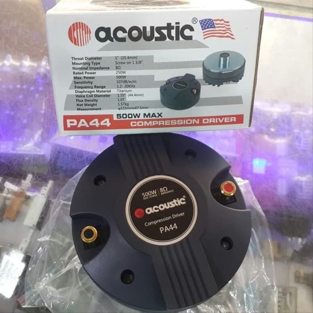 Order Langsung driver horn tweeter twiter acoustic pa 44 500watt original terbatas