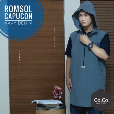 Sholat-Rompi- Rompi Sholat Capuchon - Putih -Rompi-Sholat.