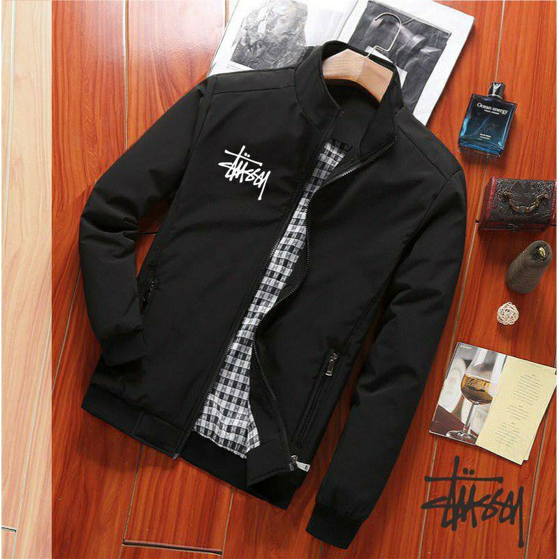 Jaket Semi Anti Air Musim Dingin Outdoor Indoor Premium STUSSY