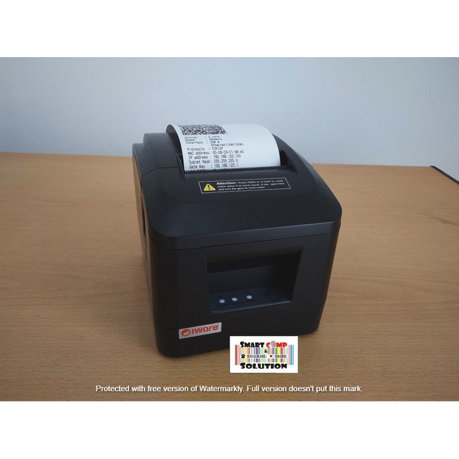 Printer Struk Kasir Thermal 80mm Wifi USB Iware D260WF / IW-D260WF