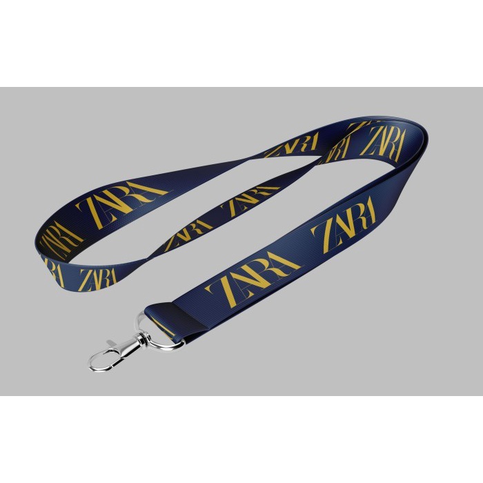

Lanyard ZARA Fashion ID Card Holder 2 Sisi Gantungan Tali