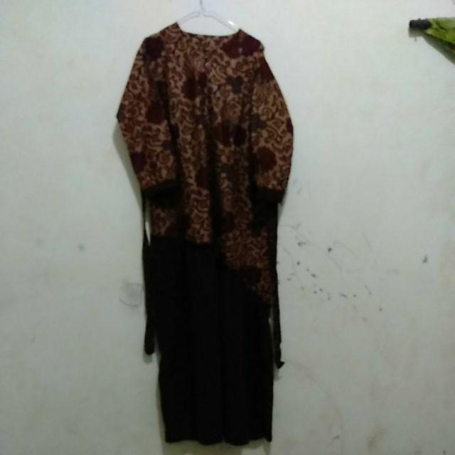 Gamis Batik Manggar, Padi,sekar,cantik,kubis,kipas,daun,kupu,nadine,gendis