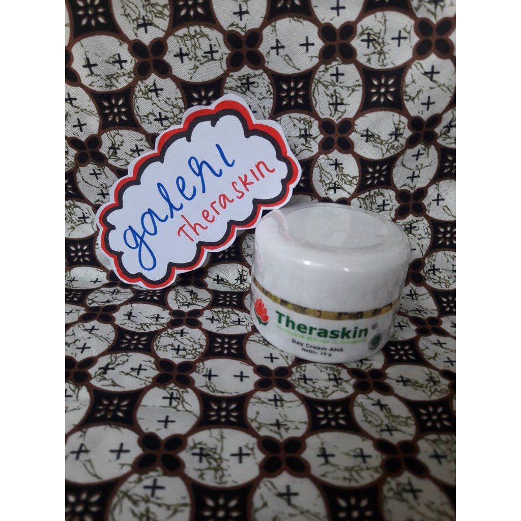 Cream Theraskin Day Cream AHA / Suncare AHA / Tabir Surya Untuk Kulit Kering Kusam Flek
