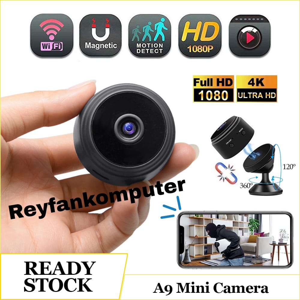 Wireless A9 Mini Camera Wifi Hd 1080P Micro Kamera Kecil Smart Ip Kamera CCTV Kamera Pengintai