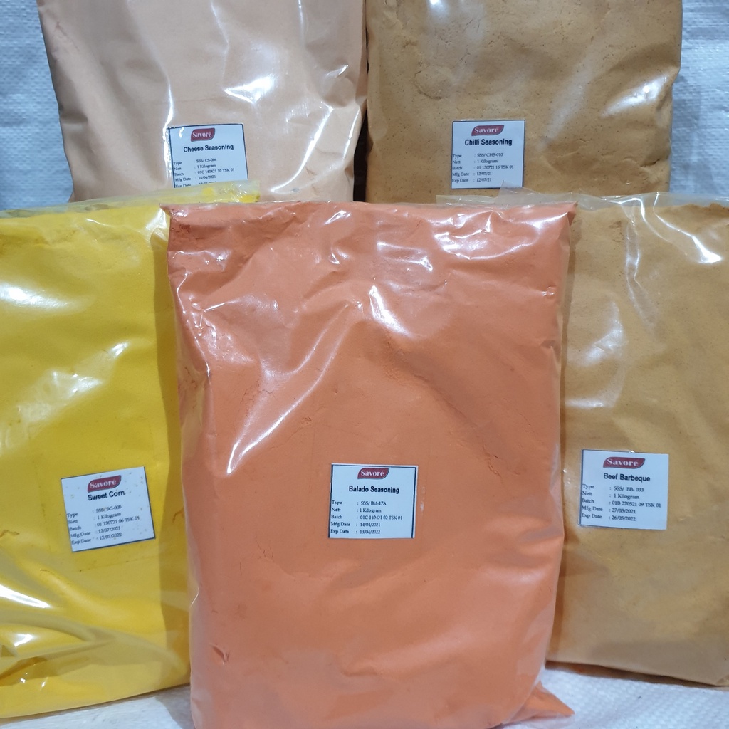 [Pcs] Bumbu Bubuk Tabur Bumbu Penyedap Rasa Savore 1 KG - sav*