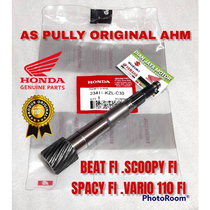 (AHM) As Pully Honda Beat FI 23411-KZL-930 23411-KZL-C30 Scoopy FI Spacy FI Vario 110 FI ORIGINAL AH