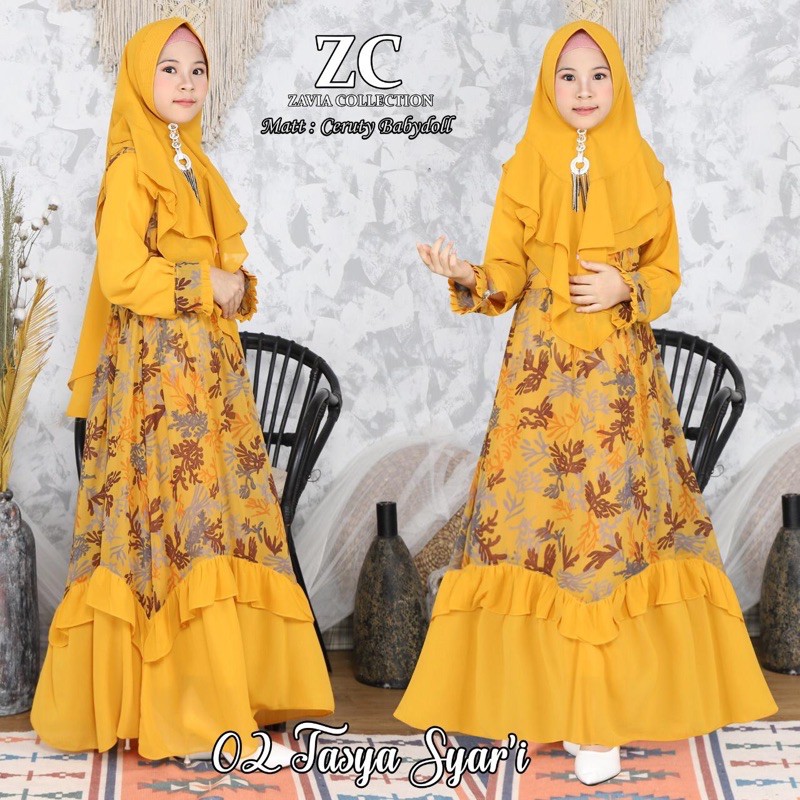 GAMIS SYAR’I ANAK TASYA VOL 2 ORI BY ZHAVIA COLLECTION