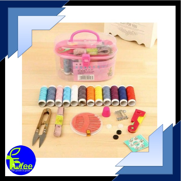 [IMPORT] -  Sewing Kit Box Ukuran Besar - Peralatan Jahit