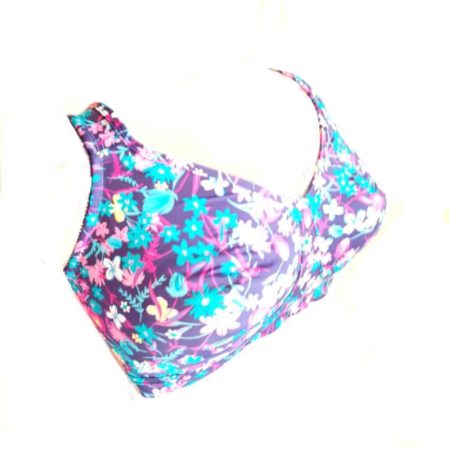 BH WANITA JUMBO SIZE SUPER BESAR / BRA PUSH UP KAWAT TANPA BUSA MOTIF CANTIK STYLE #88842. SY0108 S1