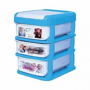 

LACI 3 SUSUN CONTAINER DRAWER KECIL FROZEN MOVIE 2 STATIONERY DRAWER W