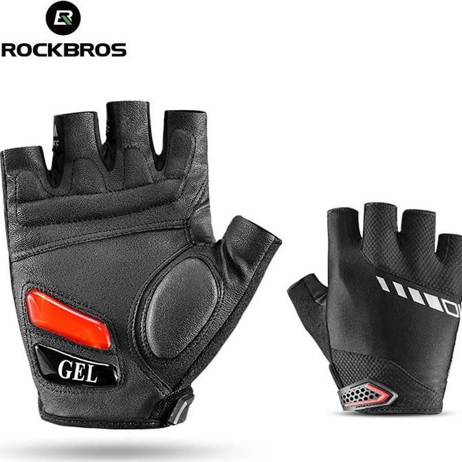 ROCKBROS SARUNG TANGAN GEL SEPEDA MOTOR SPORT GLOVES