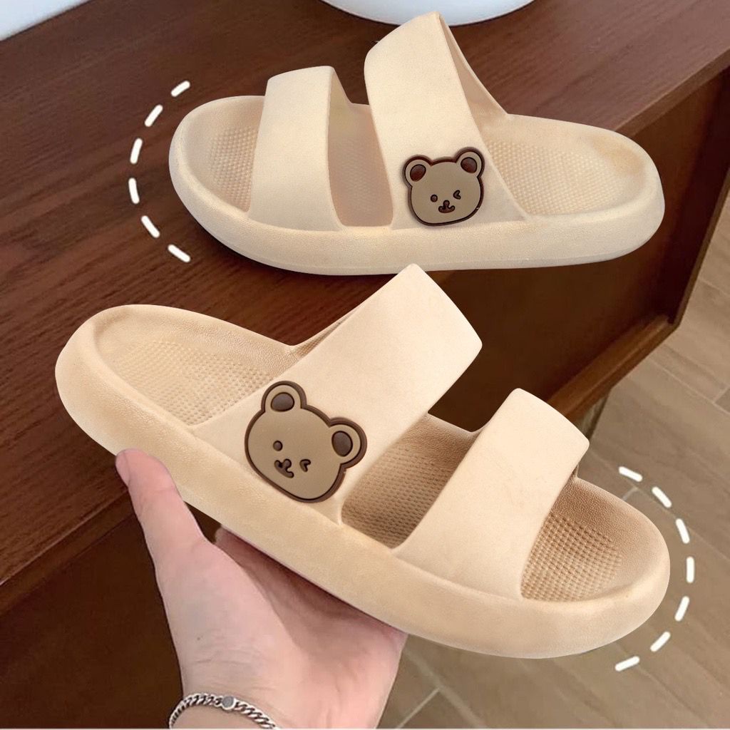 3.3 SALE Sandal selop wanita / Sandal Slide TORY Rubber Anti Slip Import-MOCCA BEARS