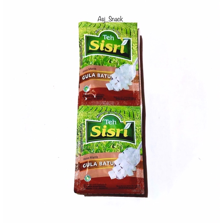 

Sisri Minuman Serbuk Teh Instan Rasa Manis Gula Batu ( 10 pcs x 8g )