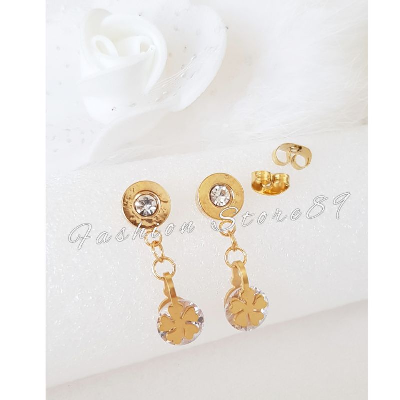 Anting Jurai Titanium model anting tusuk jurai Titanium fashion dewasa antikarat bestquality