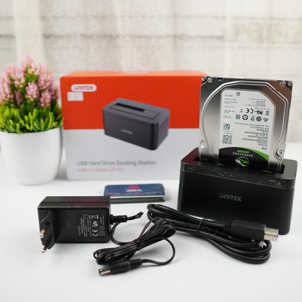 docking station hardisk unitek usb 3.0 single Y-1078 hdd pc dan laptop