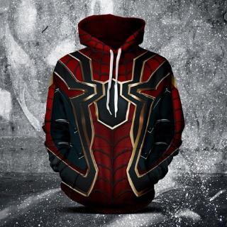 Sweater Kaos  Hoodie Lengan  Panjang  Desain  Iron Man 