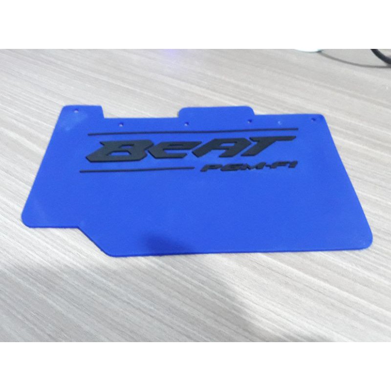Mudflap Mud Flap Penahan Lumpur Beat New FI Esp Beat Injection bahan karet
