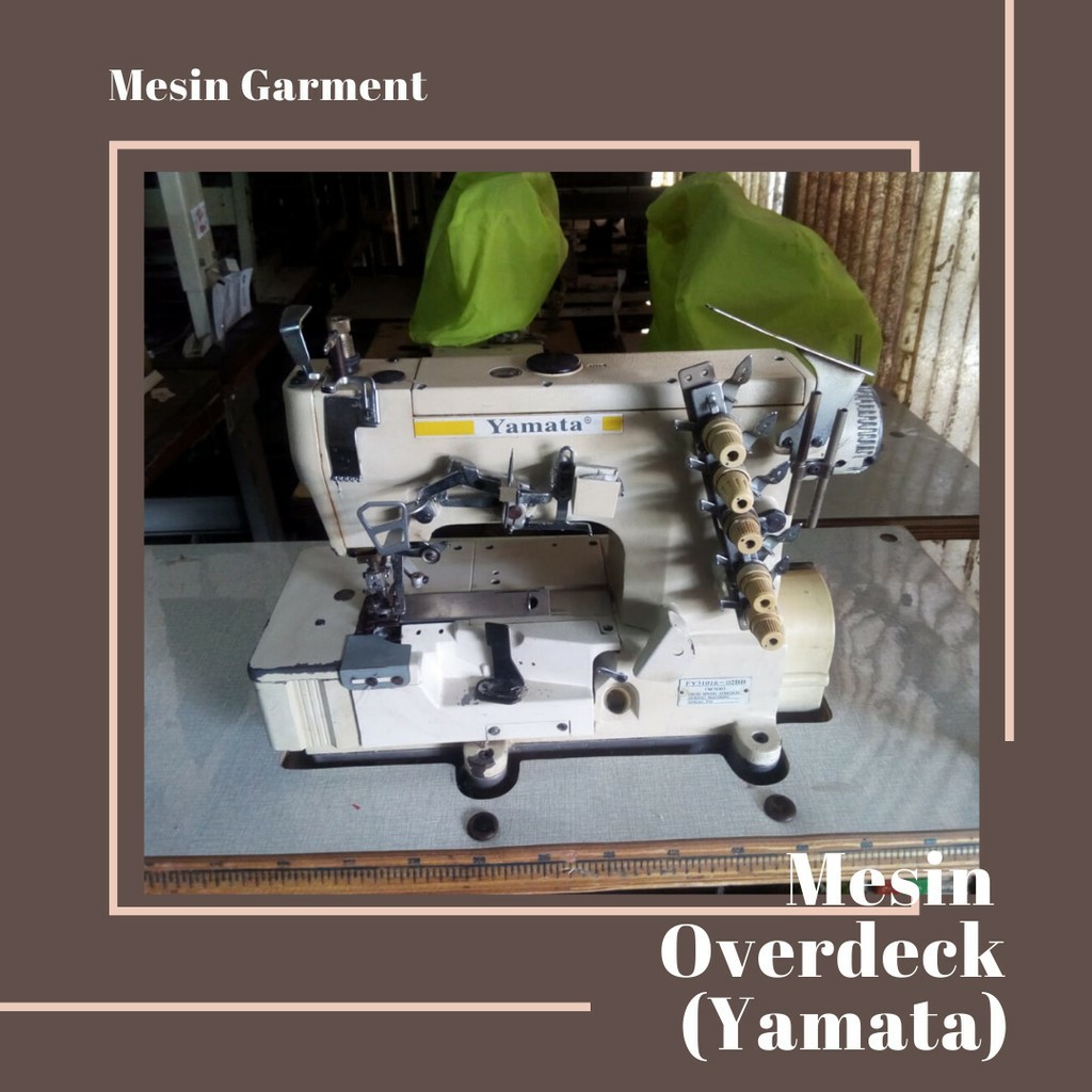 Mesin Overdeck (Corong) Yamata - Second Garment Original