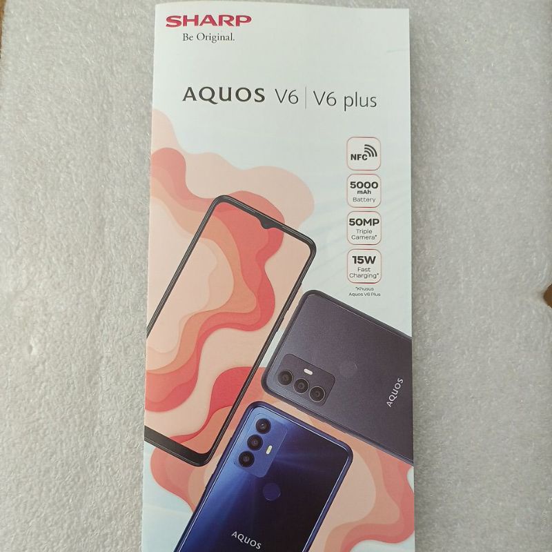 HP SHARP AQUOS V6 plus NFC ram 4/64 gb