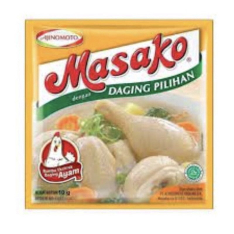 

promo termurah Masako ayam 1renteng isi 12pcs