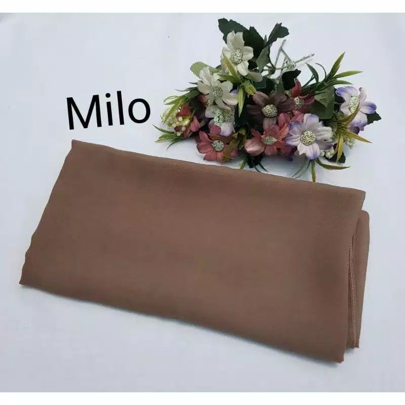 hijab BELLA SQUARE Pollycotton premium-Milo