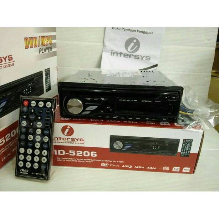 dvd single din intersys Aksesoris Mobil