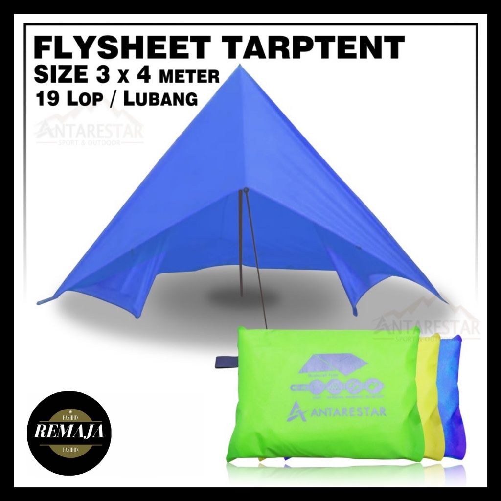 Flysheet Tenda Dome Toraja Bigadventure Ultralight Waterproof outdoor flysheet 3x4 tebal camping R6I