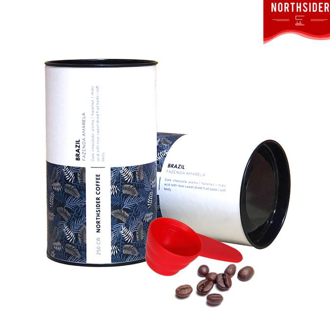 

BIJI KOPI ARABIKA BRAZIL FAZENDA AMARELA NATURAL - 250GR NORTHSIDER - BIJI KOPI