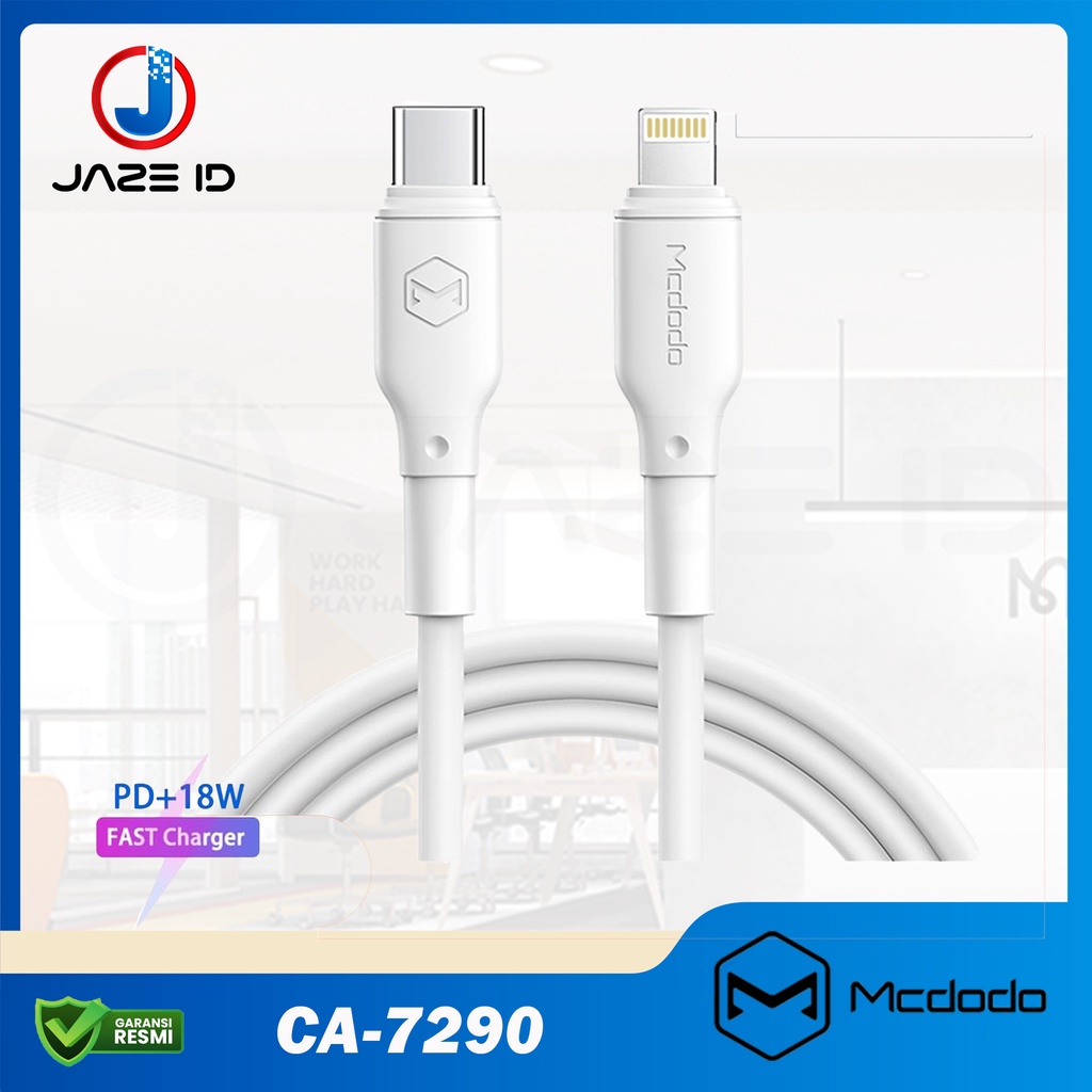 MCDODO CA-7290 Cable Iphone PD Type C To Lightning Quick Charge 18W