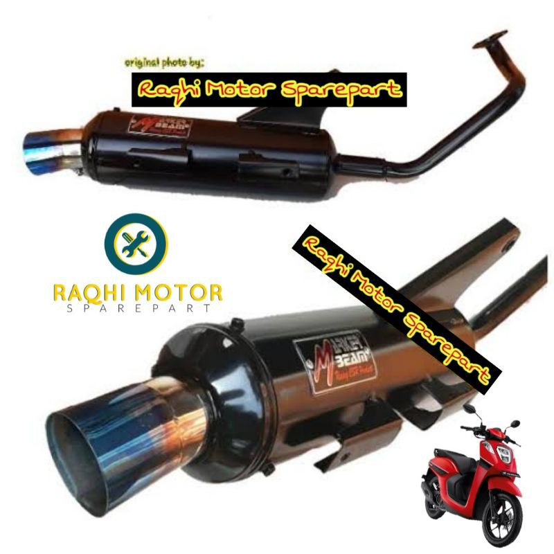 Knalpot Racing Bobokan Genio / Beat Street 2020 / Beat New 2020