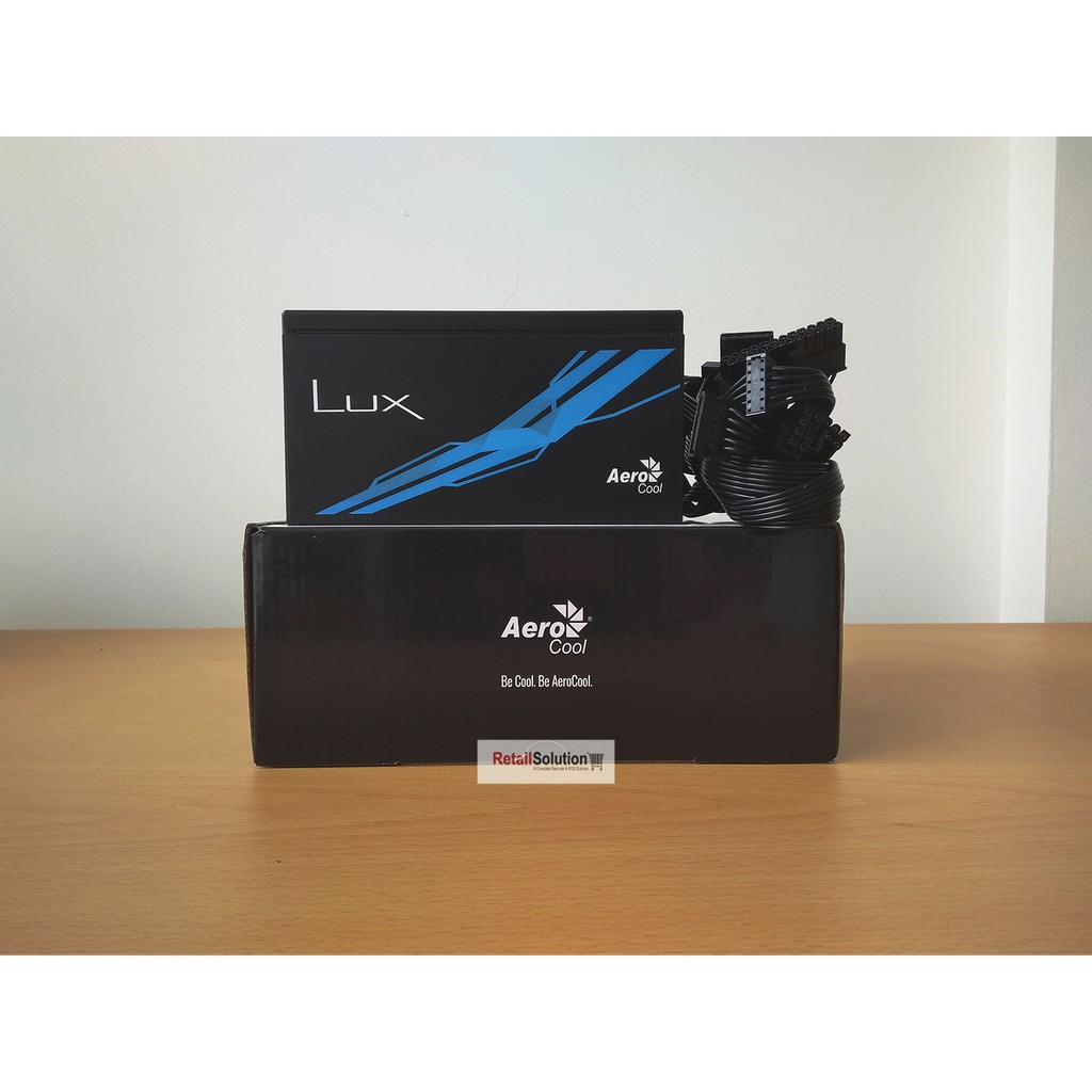 PSU Aerocool Lux 550W - 80+ Plus Bronze Power Supply