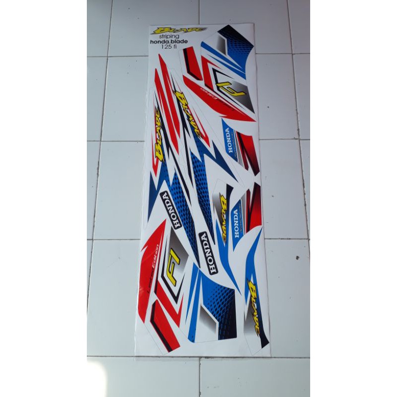 [COD] Striping Variasi Blade 125 fi grafis