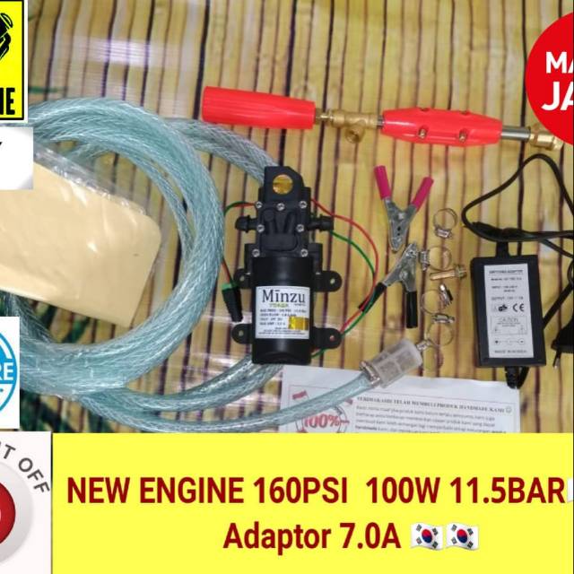 National Warrant on pump steam jet hyper cleaner