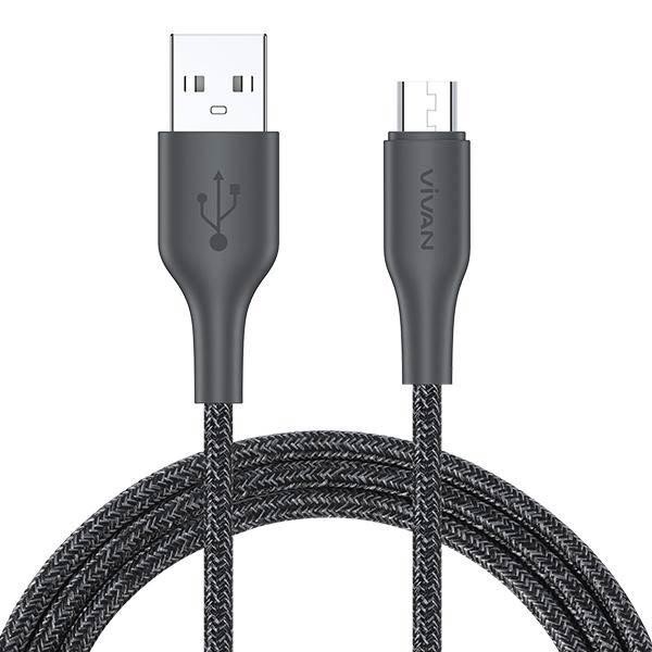 VIVAN Data Cable FM100S Micro USB 100CM Original garansi 1th