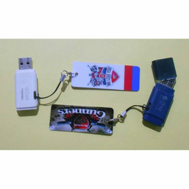  Gantungan  Kunci  Mini Card Cocok utk Flashdisk HP Kunci  