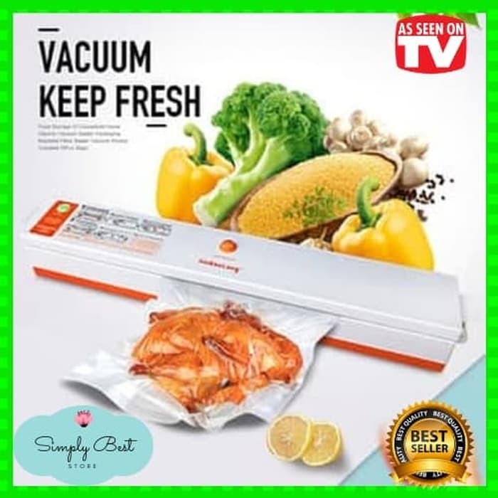 Mesin Vacuum Sealer / Mesin Vakum Makanan Vacuum Packing perekat original