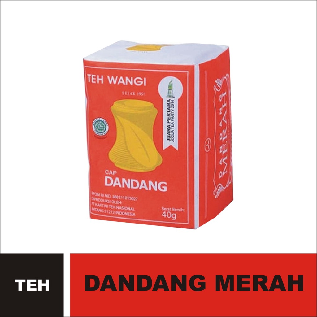 

Teh Tubruk - Teh Dandang Merah 40 gr Murah