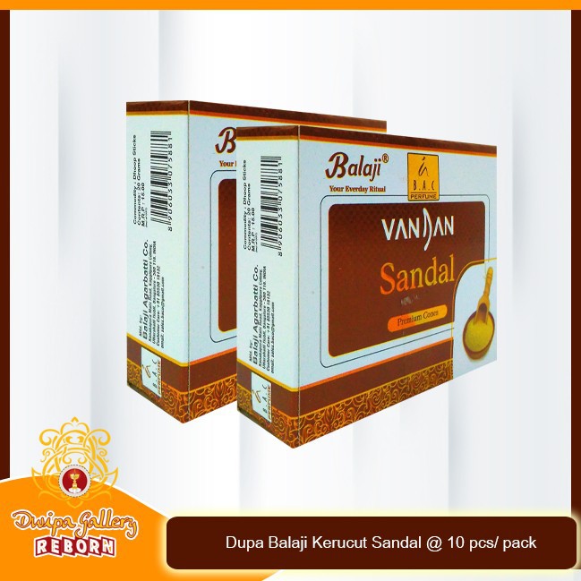 Dupa hio wangi harum balaji kerucut tumpeng Sandal @ 10 pcs/ pack