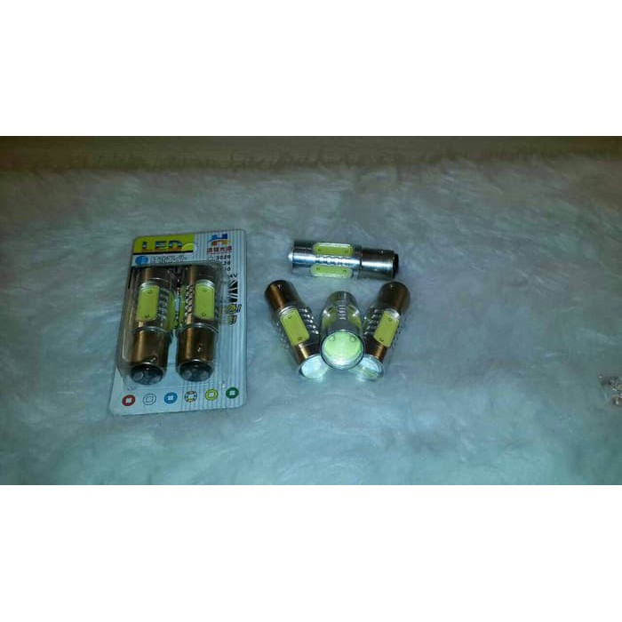 Bohlam led rem plasma 1157  4sisi  bayonet SUPERBRIGHT - Putih