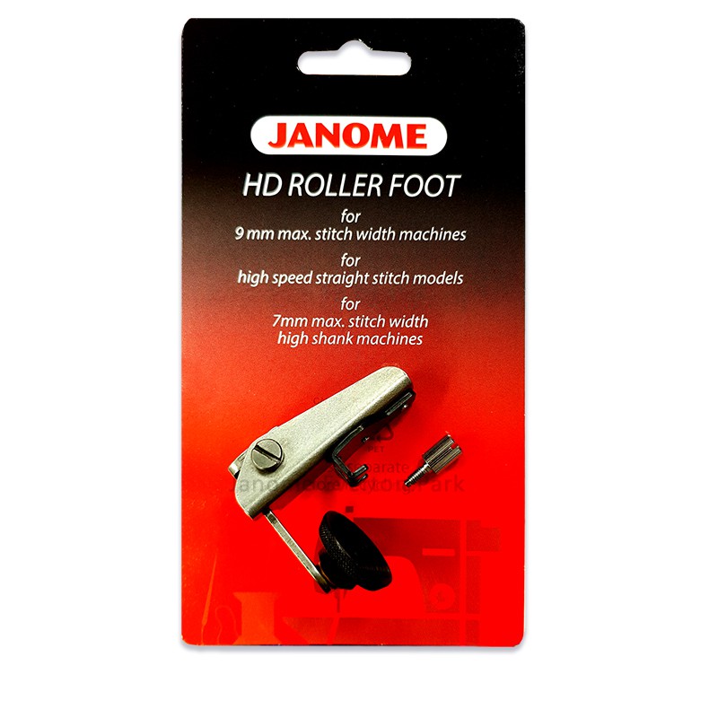 JANOME ACCESORIES Janome sepatu HD roller untuk 1600,Janome 7mm dan 9mm adapter tinggi