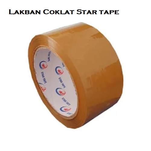 Lakban Isolasi Bening Coklat