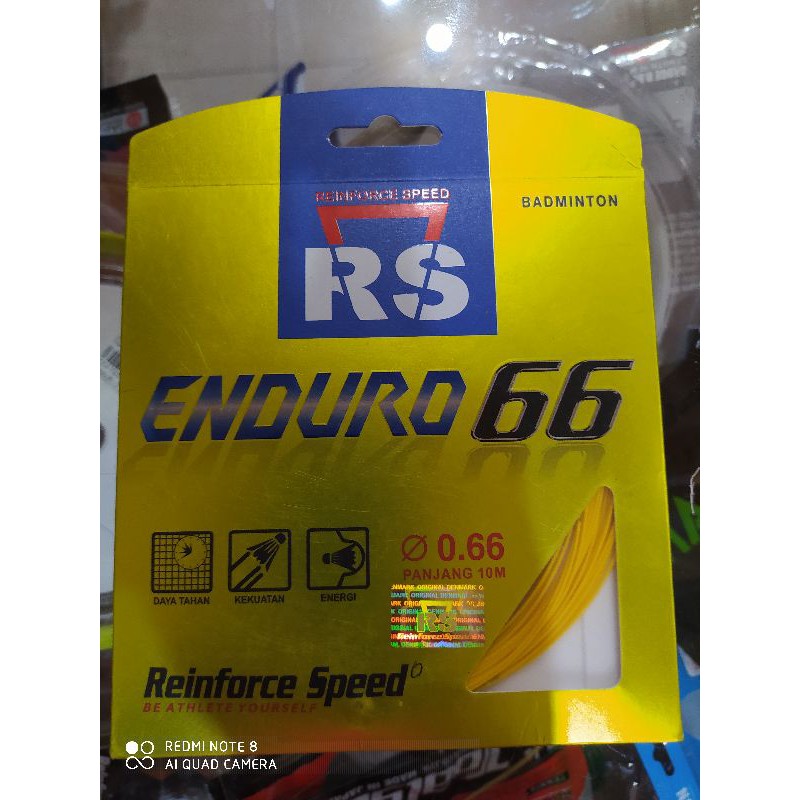 senar badminton rs enduro 66 original